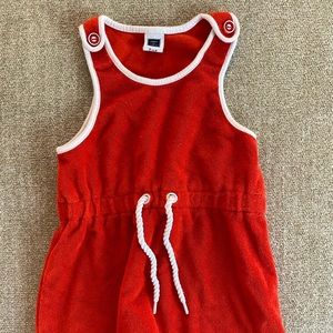 Janie and Jack red swim dress